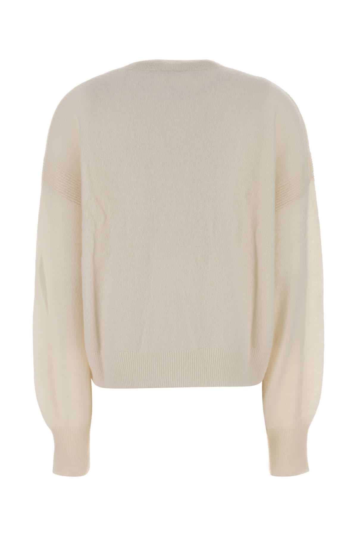 Ivory cashmere Modena sweater - мініатюра 2