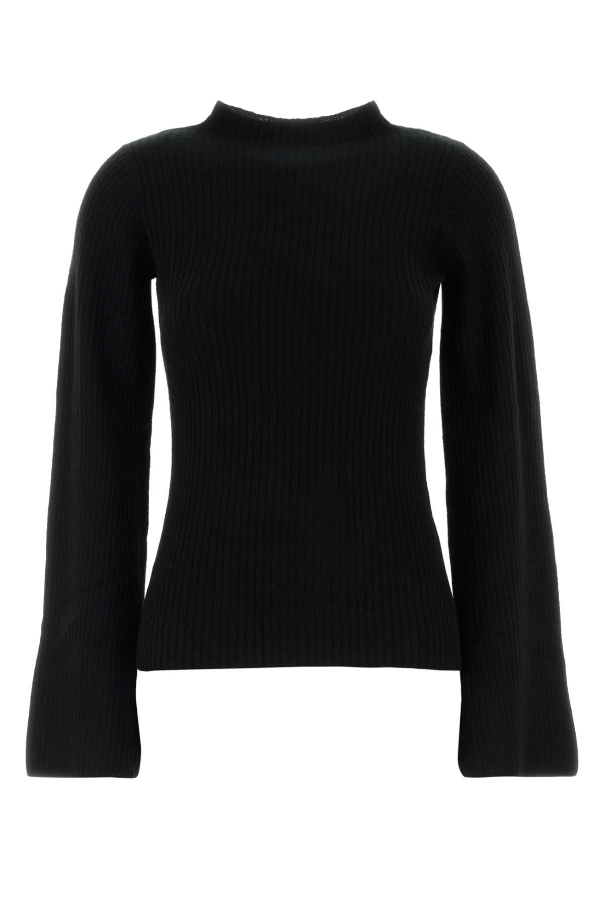Black cashmere Utah sweater