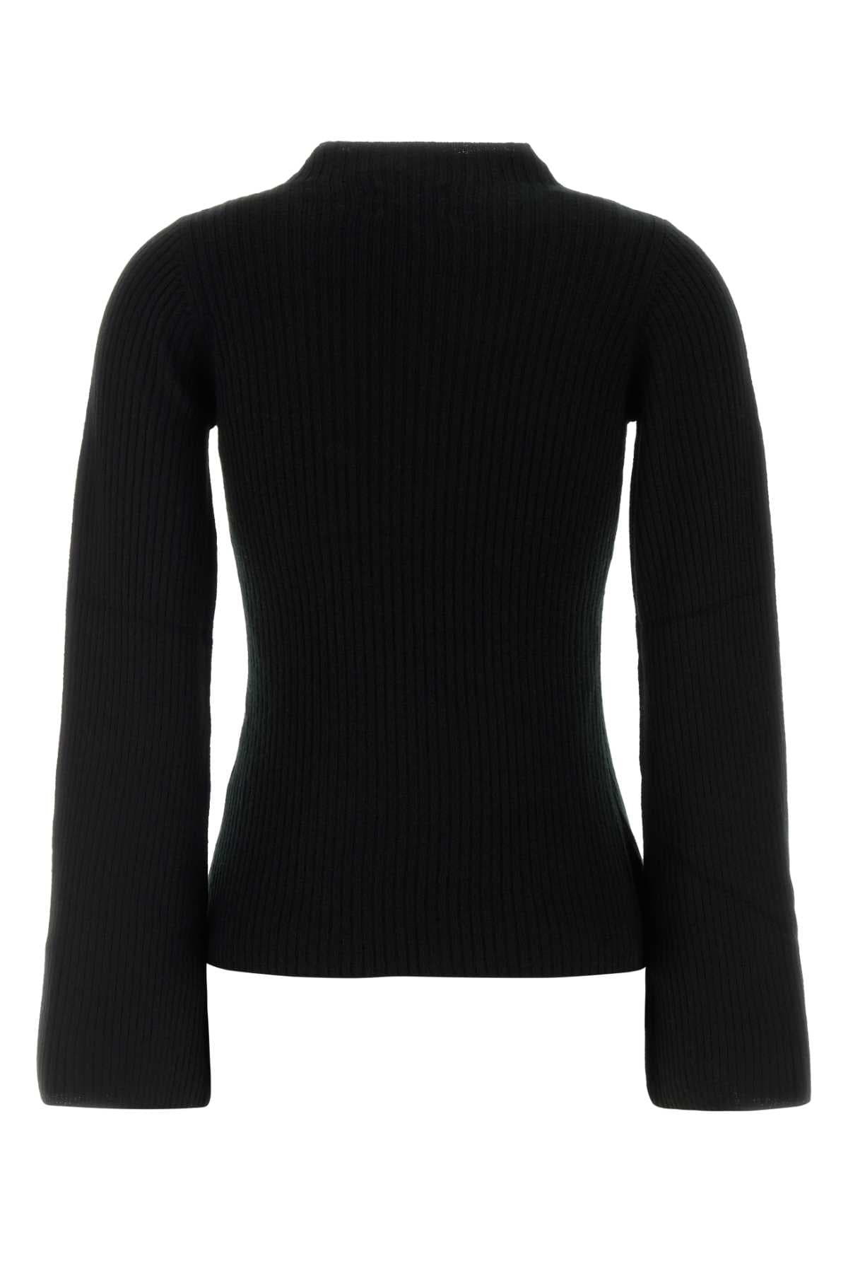 Black cashmere Utah sweater - мініатюра 2