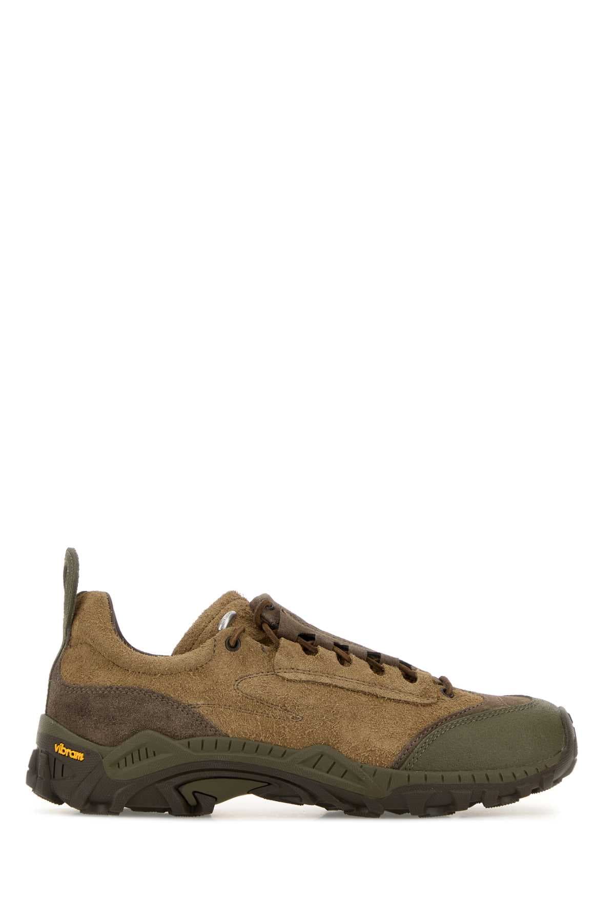 Multicolor suede Gabe sneakers