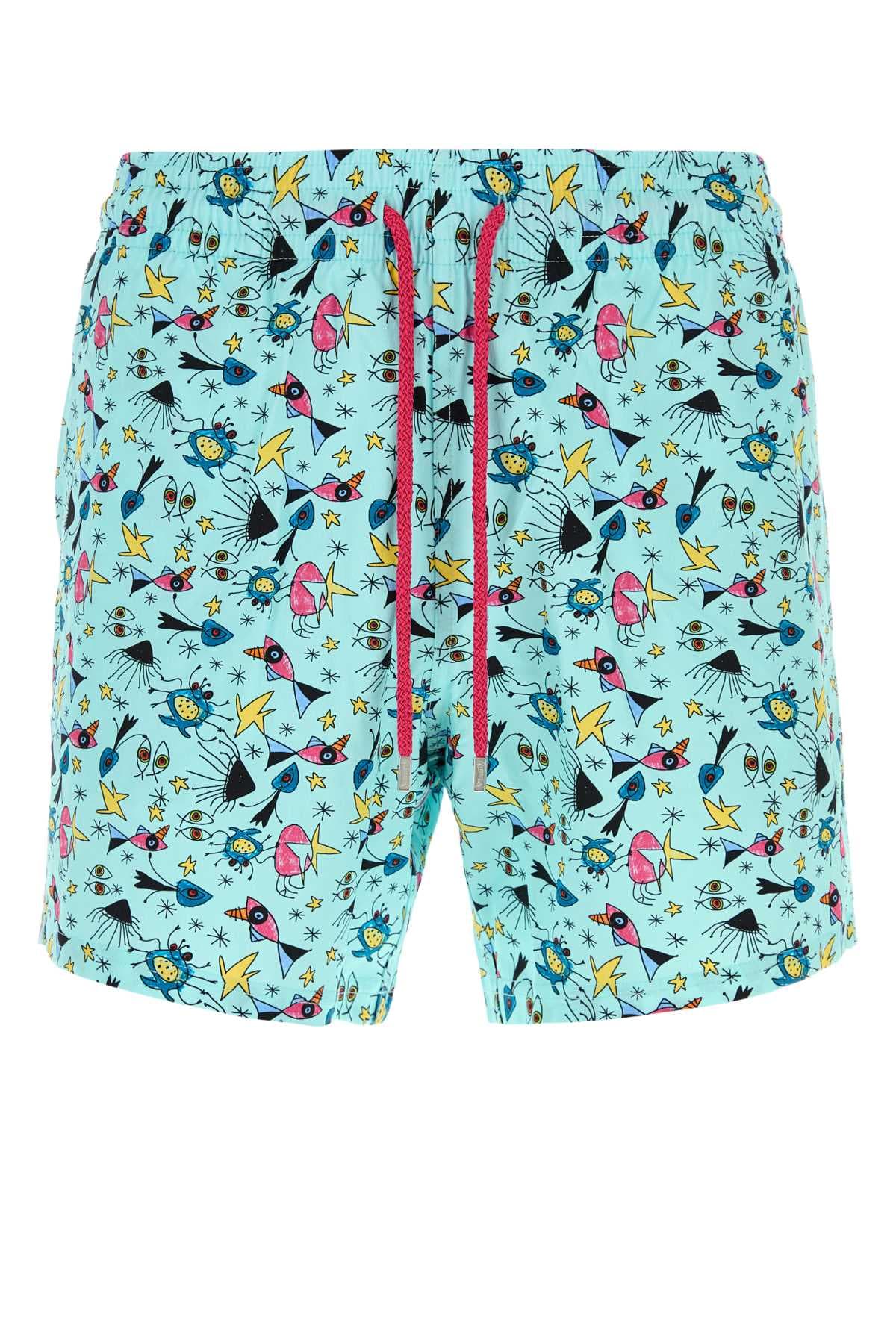 Printed stretch nylon Moorise swimming shorts