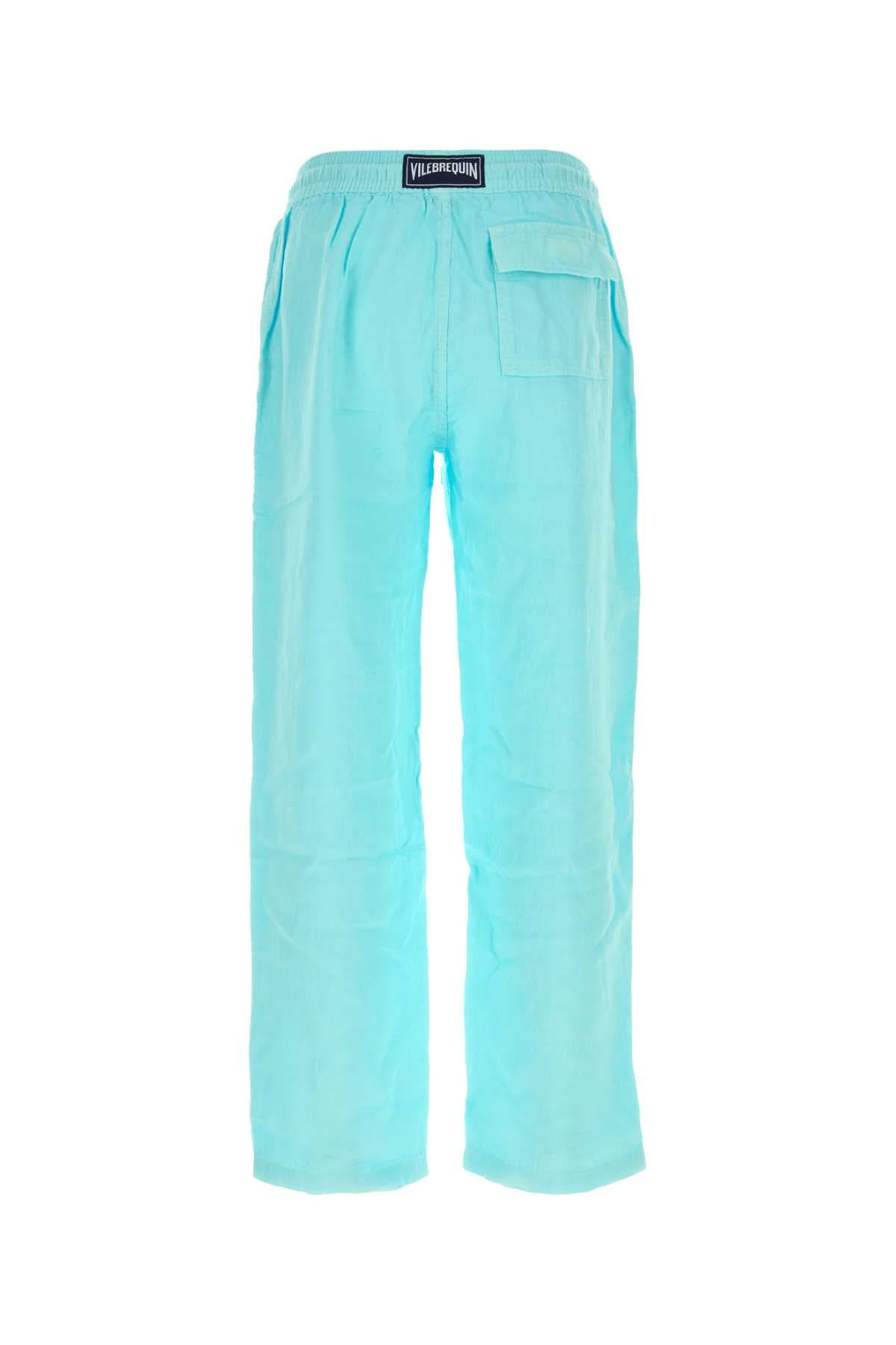 Aquamarine linen Pacha pant - мініатюра 2
