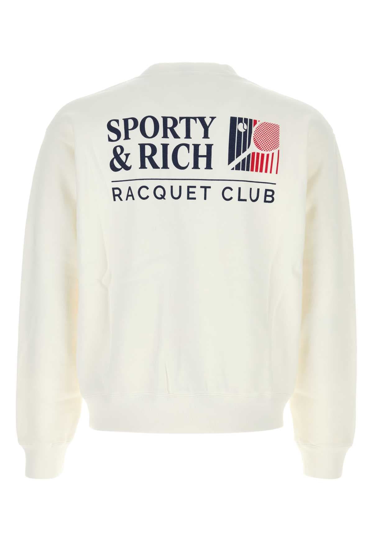 White cotton sweatshirt - мініатюра 2
