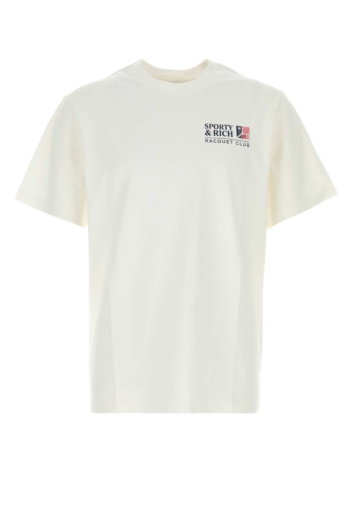 White cotton t-shirt