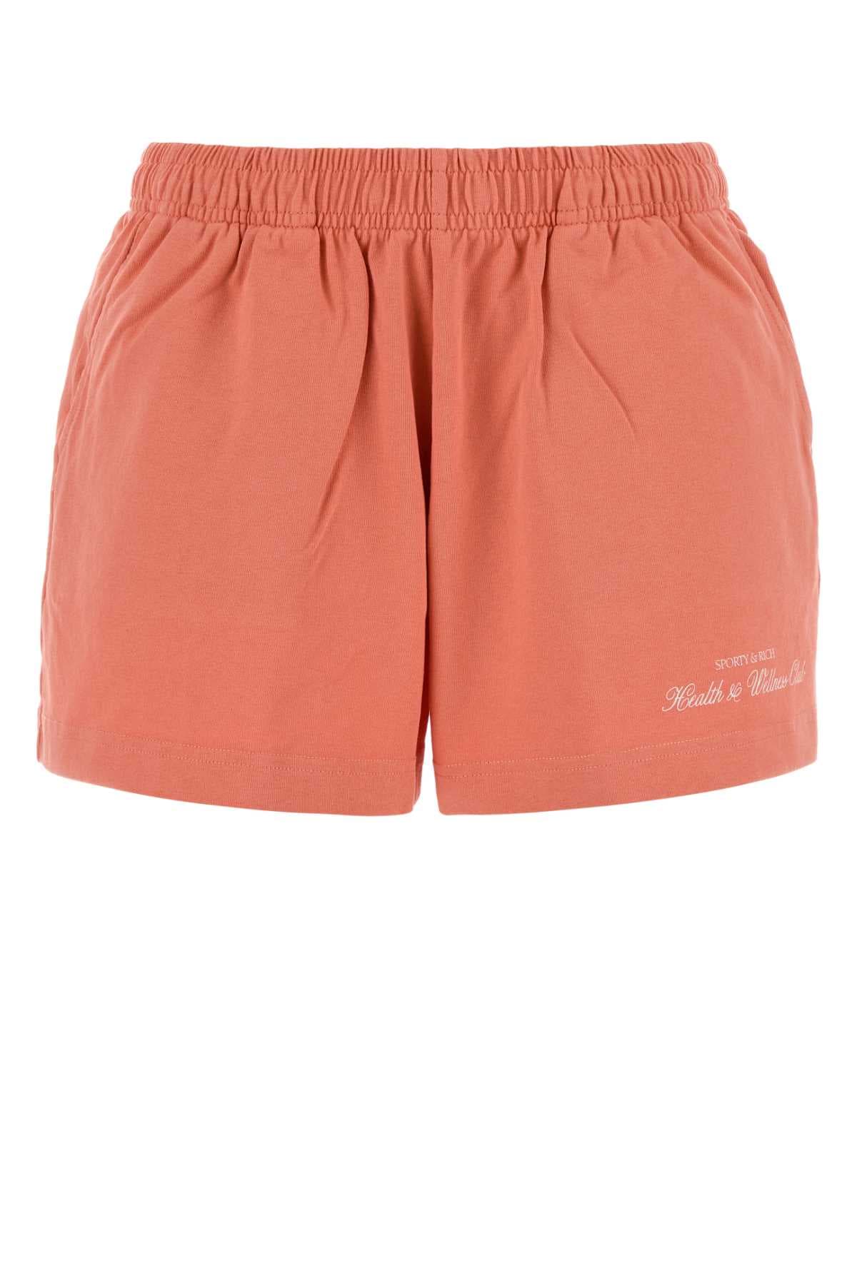 Salmon cotton Lucy shorts