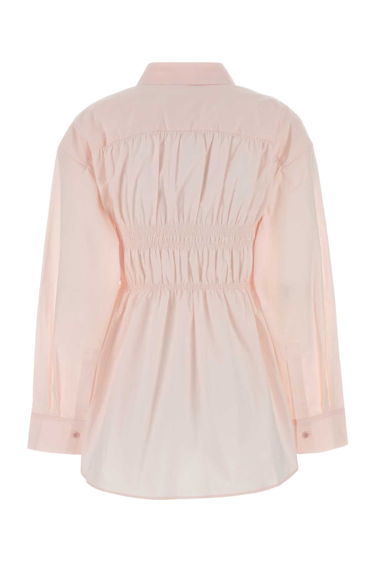 Pink poplin shirt - мініатюра 2