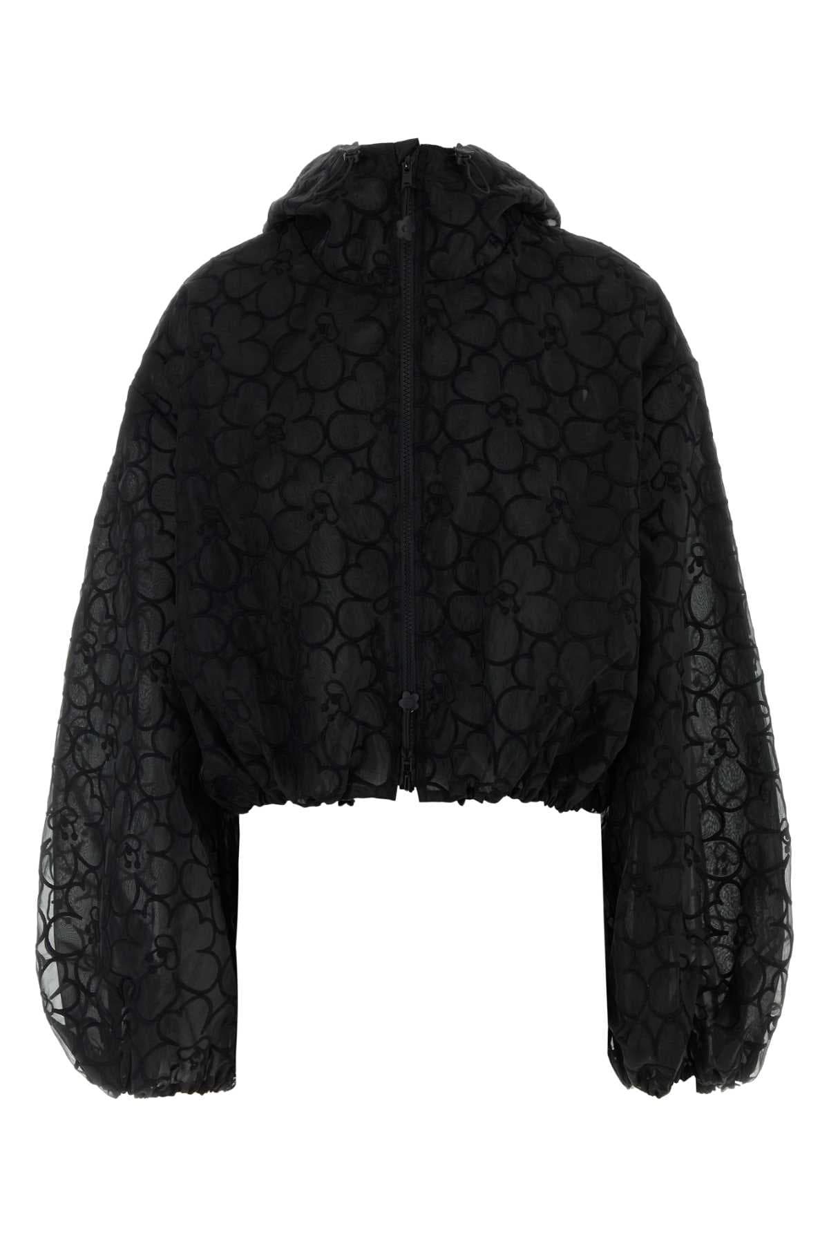 Black organza Aisha jacket