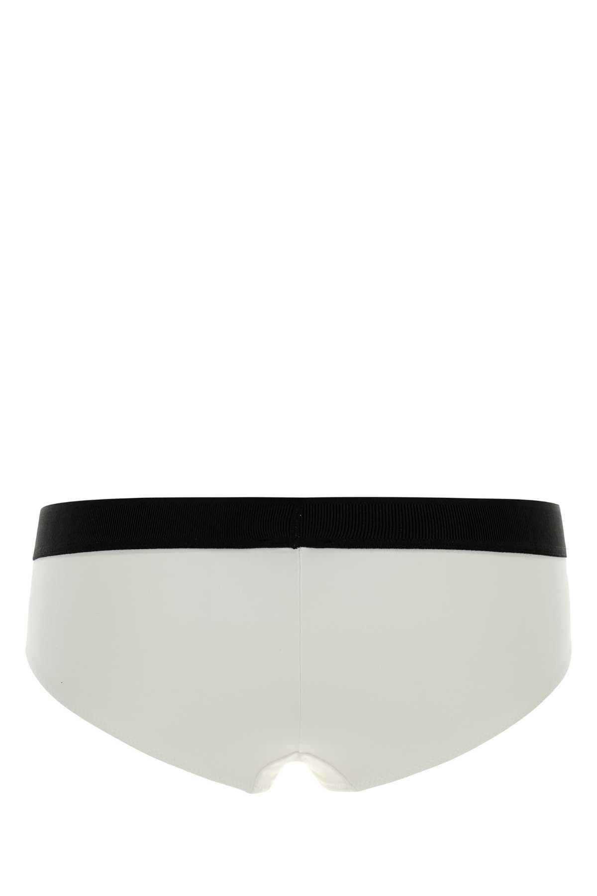 White stretch modal brief - мініатюра 2
