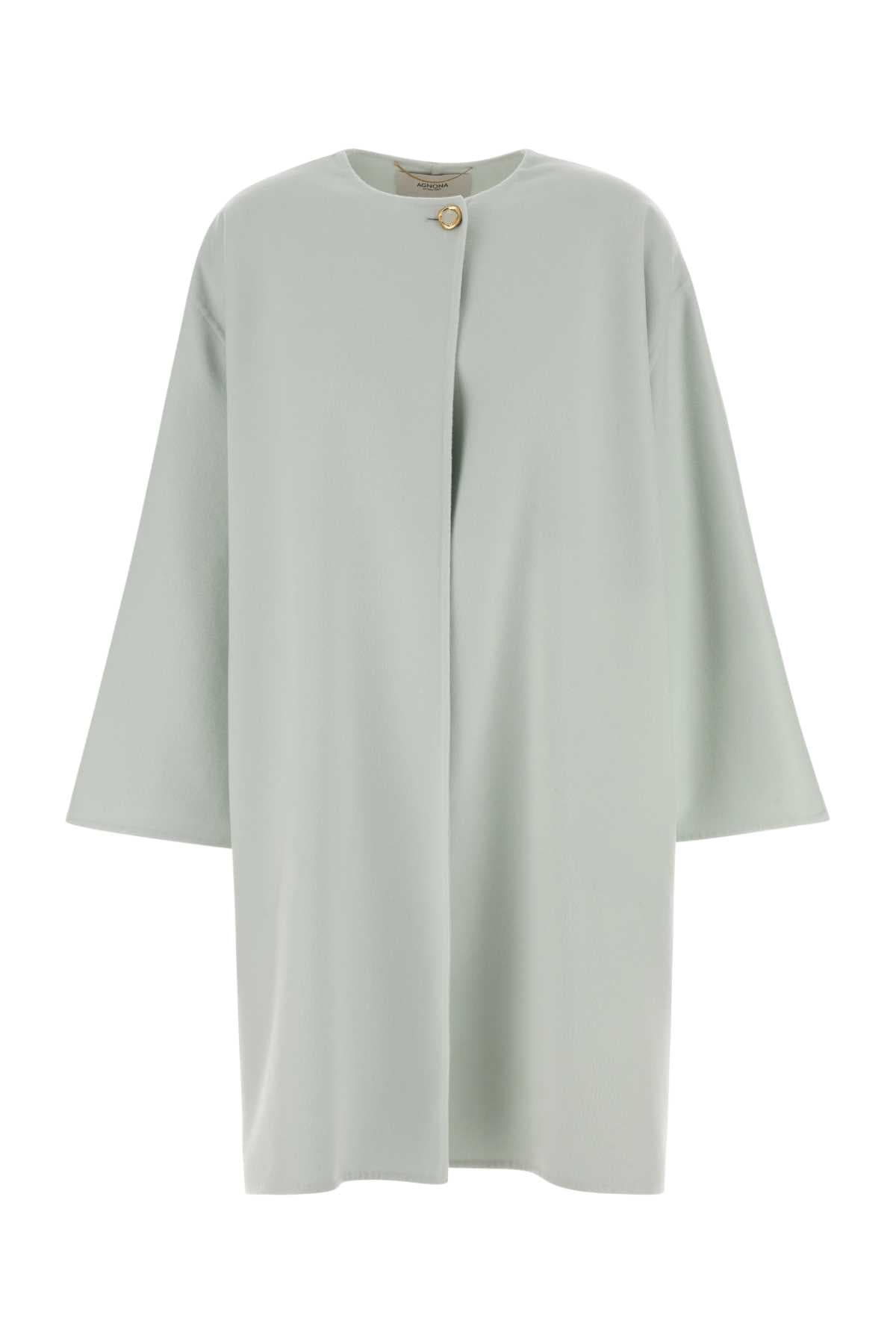 Ice wool blend coat