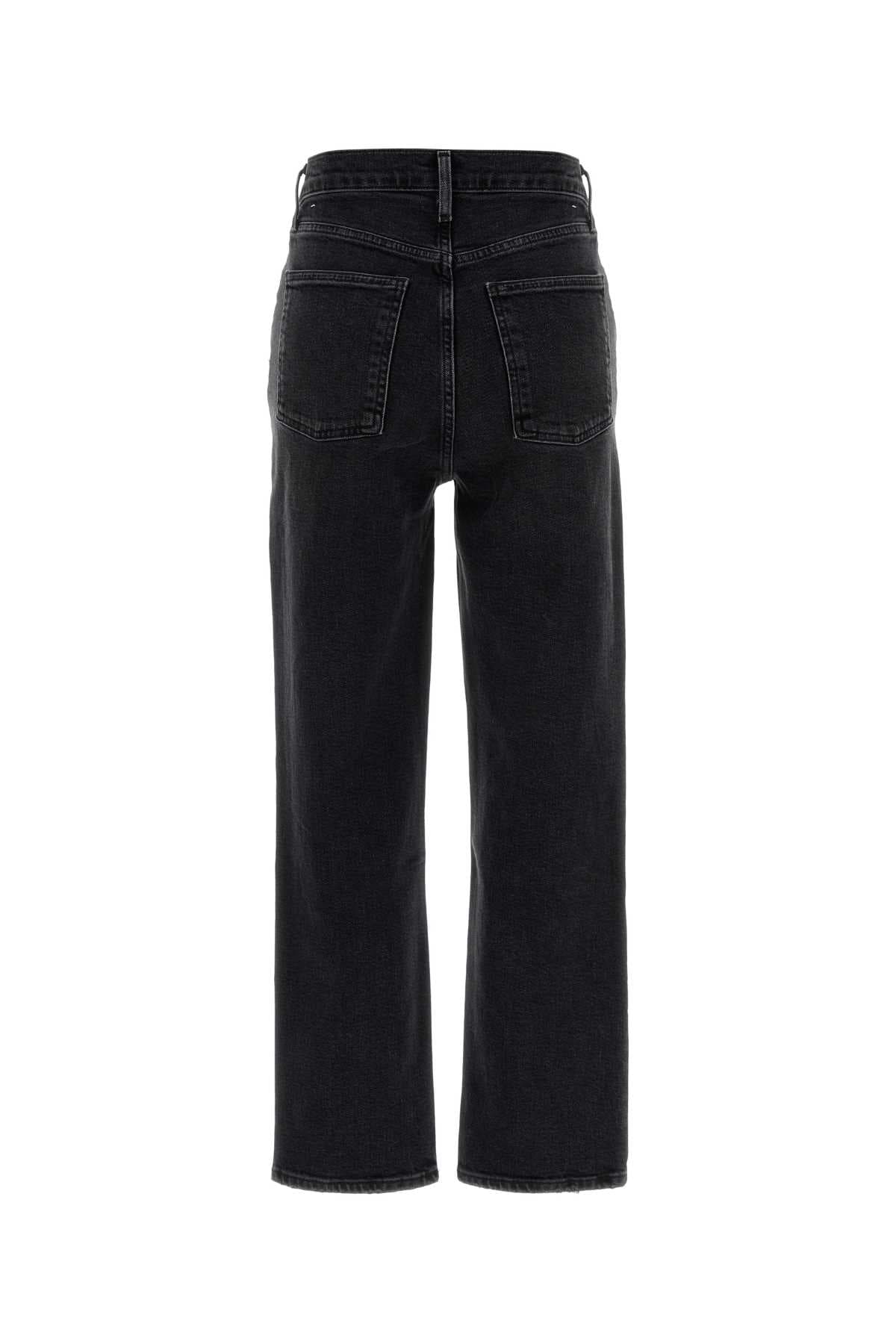 Black stretch denim jeans - мініатюра 2