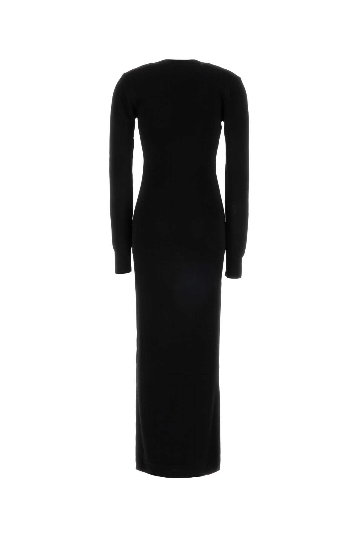 Black knit dress - мініатюра 2