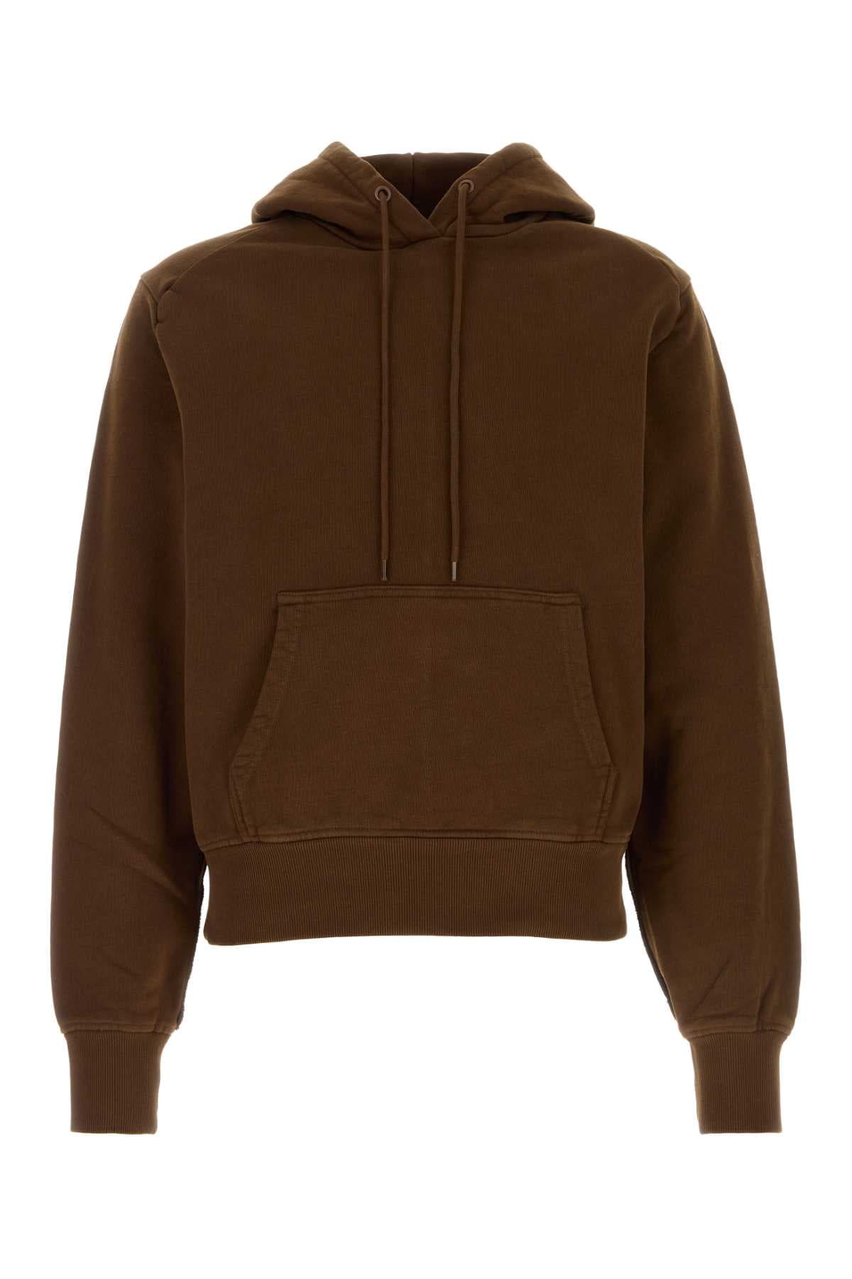 Chocolate cotton sweatshirt