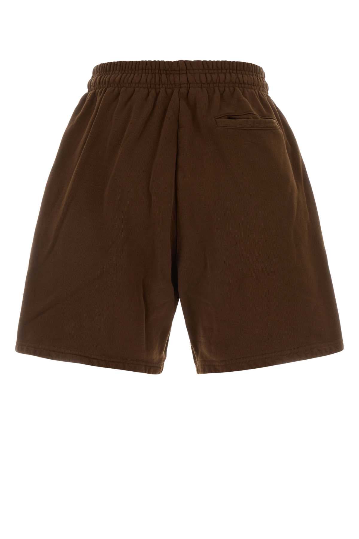 Chocolate cotton bermuda shorts - мініатюра 2