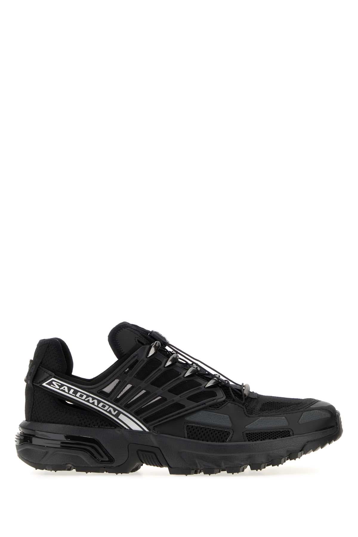 Black mesh and rubber Acs Pro sneakers
