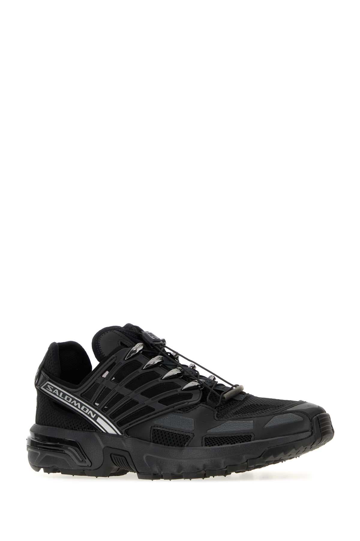 Black mesh and rubber Acs Pro sneakers - мініатюра 2