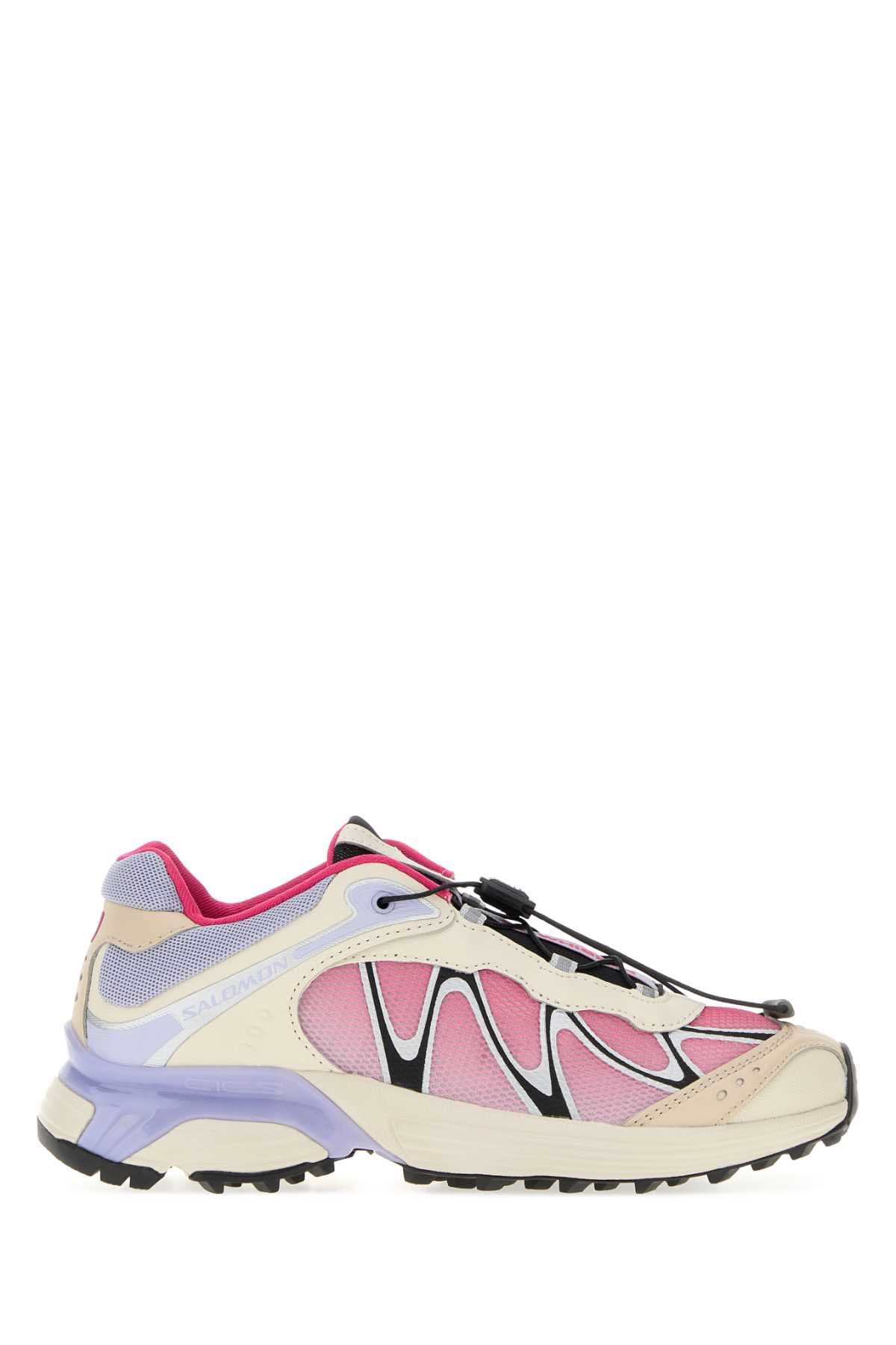 Multicolor mesh and fabric XT-Whisper sneakers