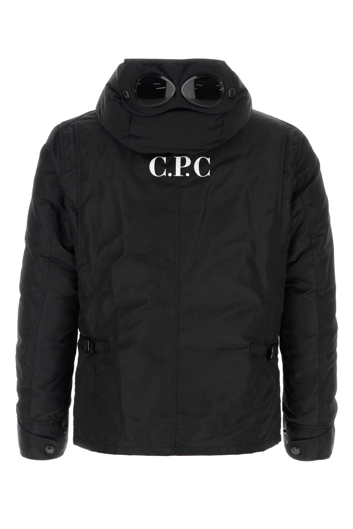 Black nylon Junya Watanabe x CP Company down jacket - мініатюра 2
