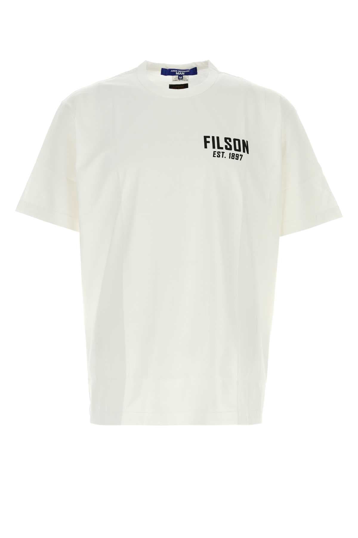 White cotton t-shirt