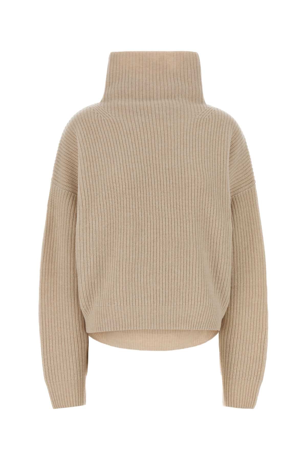 Ivory wool blend oversize Brooke sweater