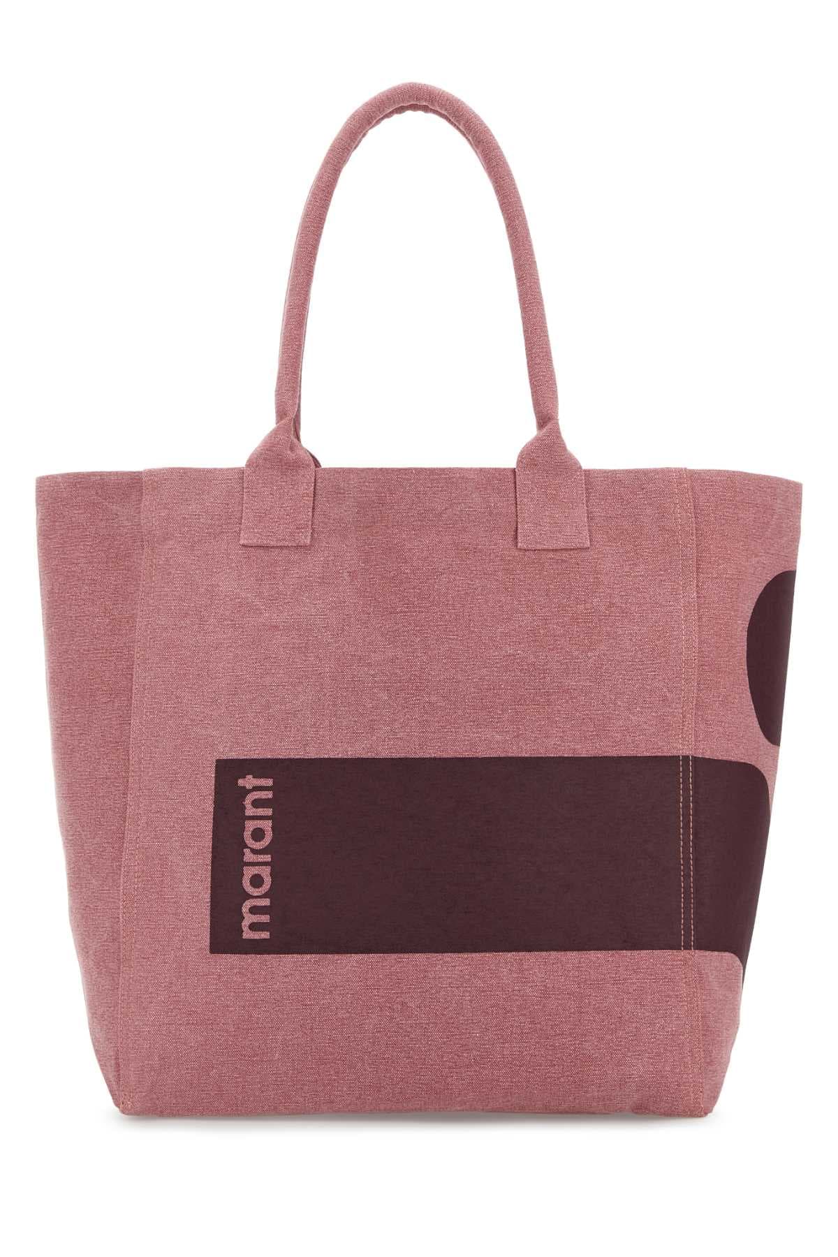 Pink cotton Yenky shopping bag