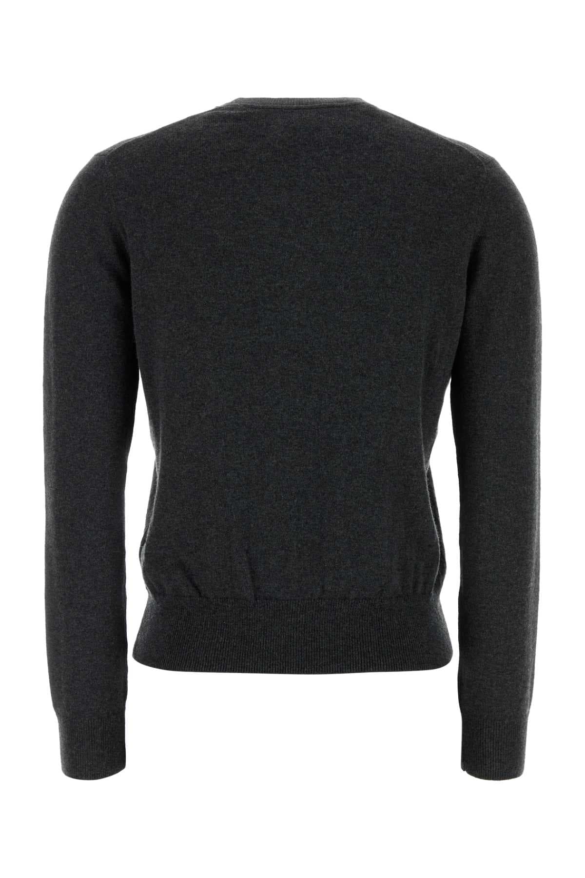 Charcoal cotton blend Lanta sweater - мініатюра 2