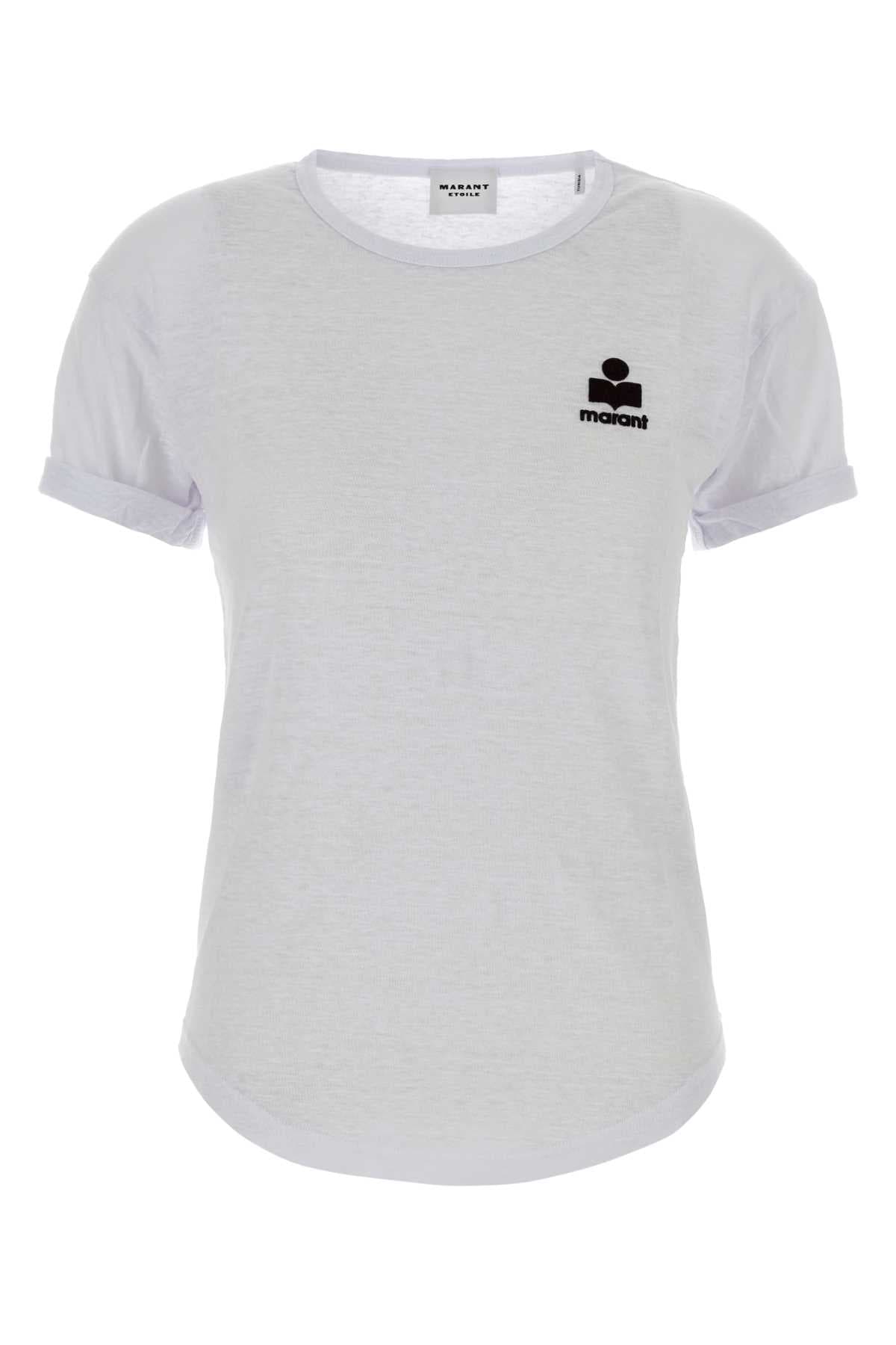White linen Koldia t-shirt