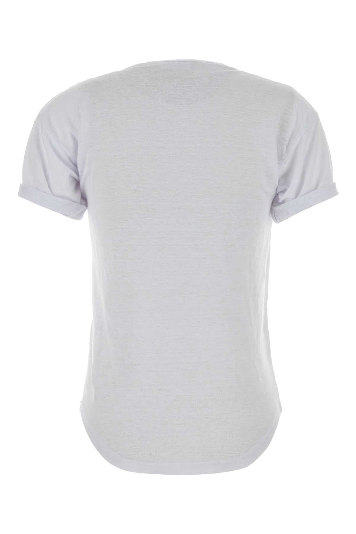 White linen Koldia t-shirt - мініатюра 2