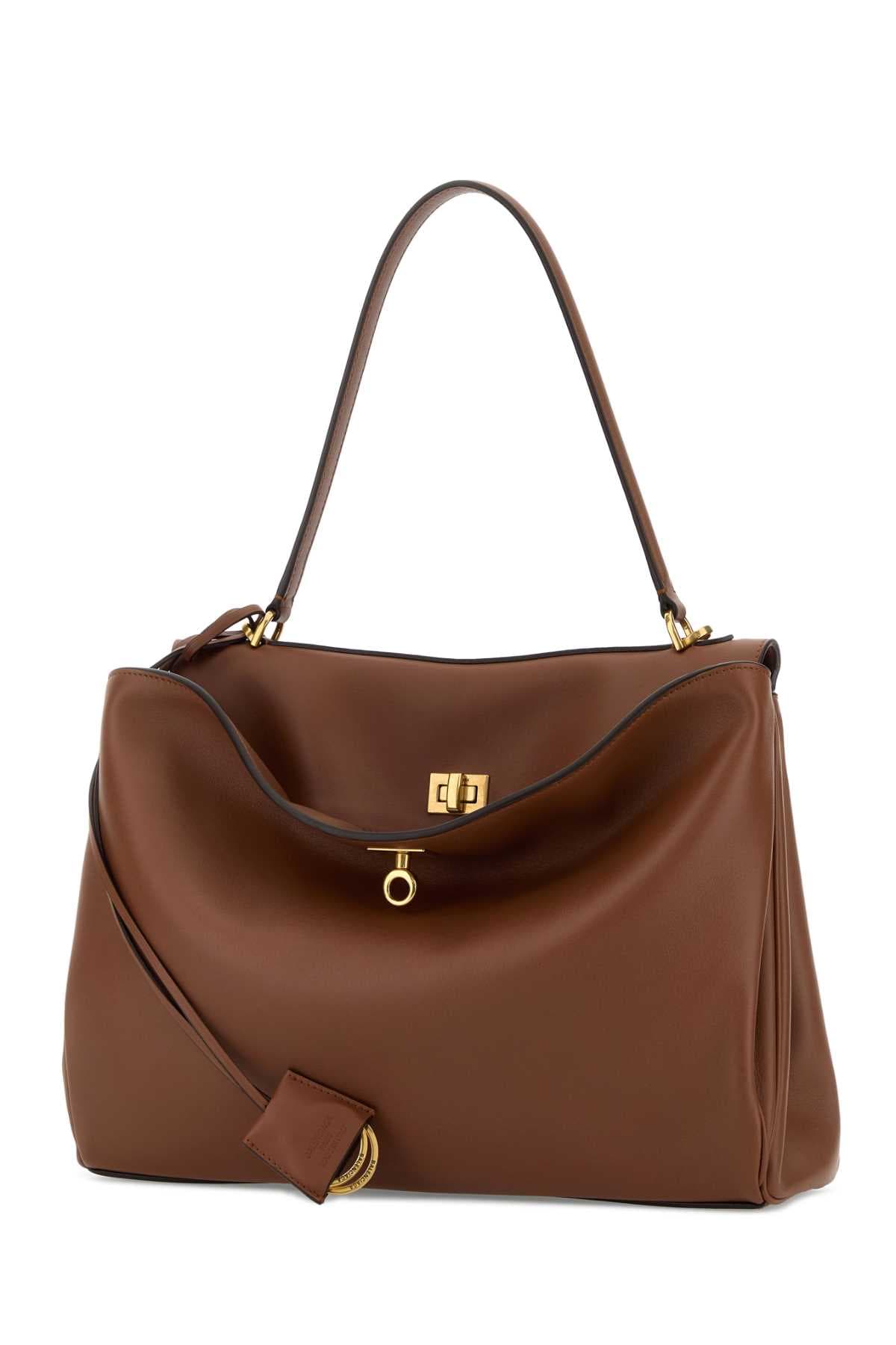Caramel leather medium Rodeo handbag - мініатюра 2