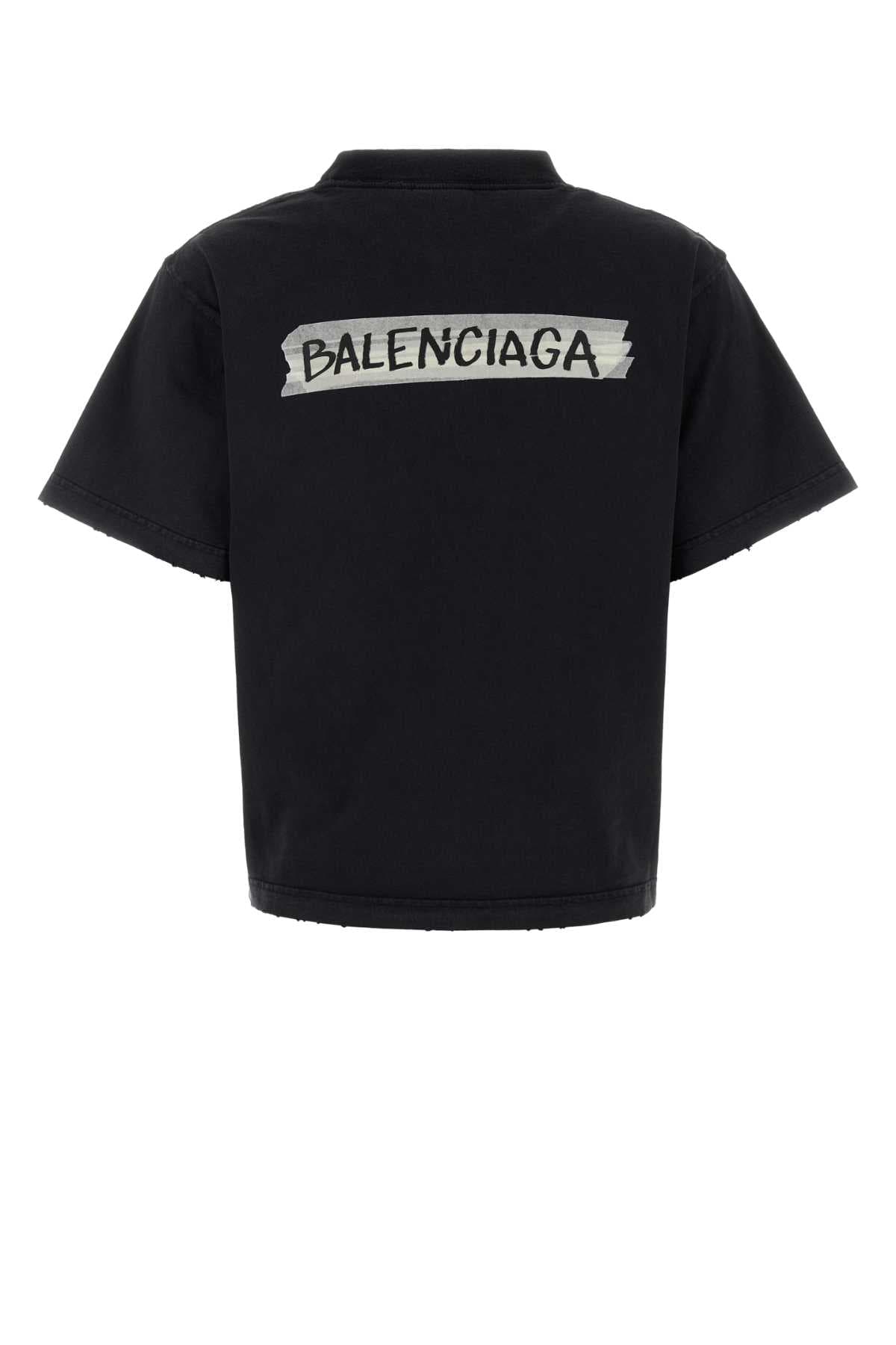 Slate cotton t-shirt - мініатюра 2
