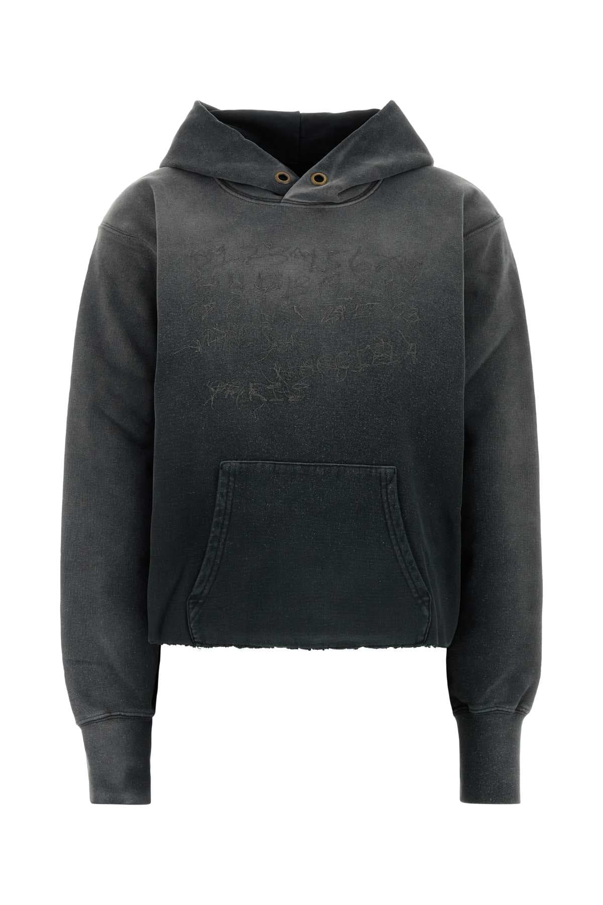 Charcoal cotton sweatshirt