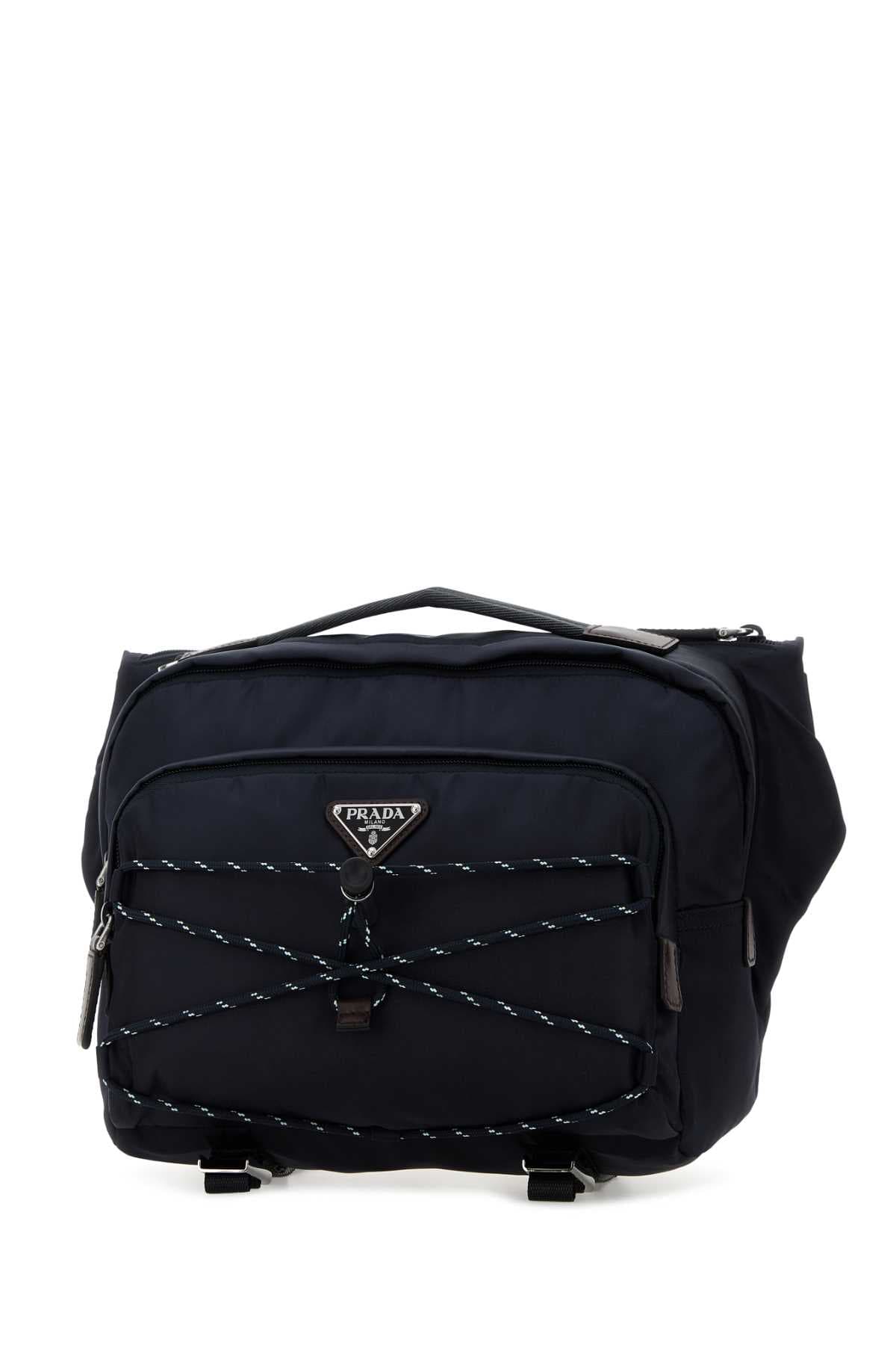 Dark blue Re-Nylon Prada Speedrock belt bag - мініатюра 2