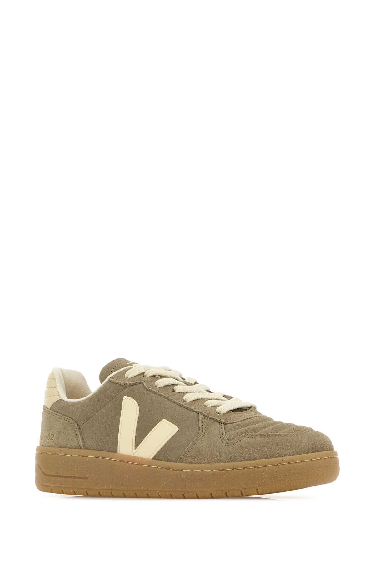 Dove grey suede V-82 sneakers - мініатюра 2
