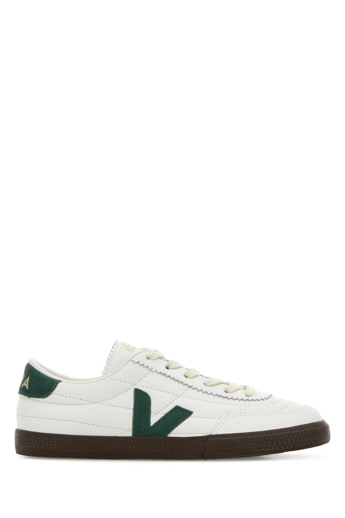 White leather Panenka sneakers