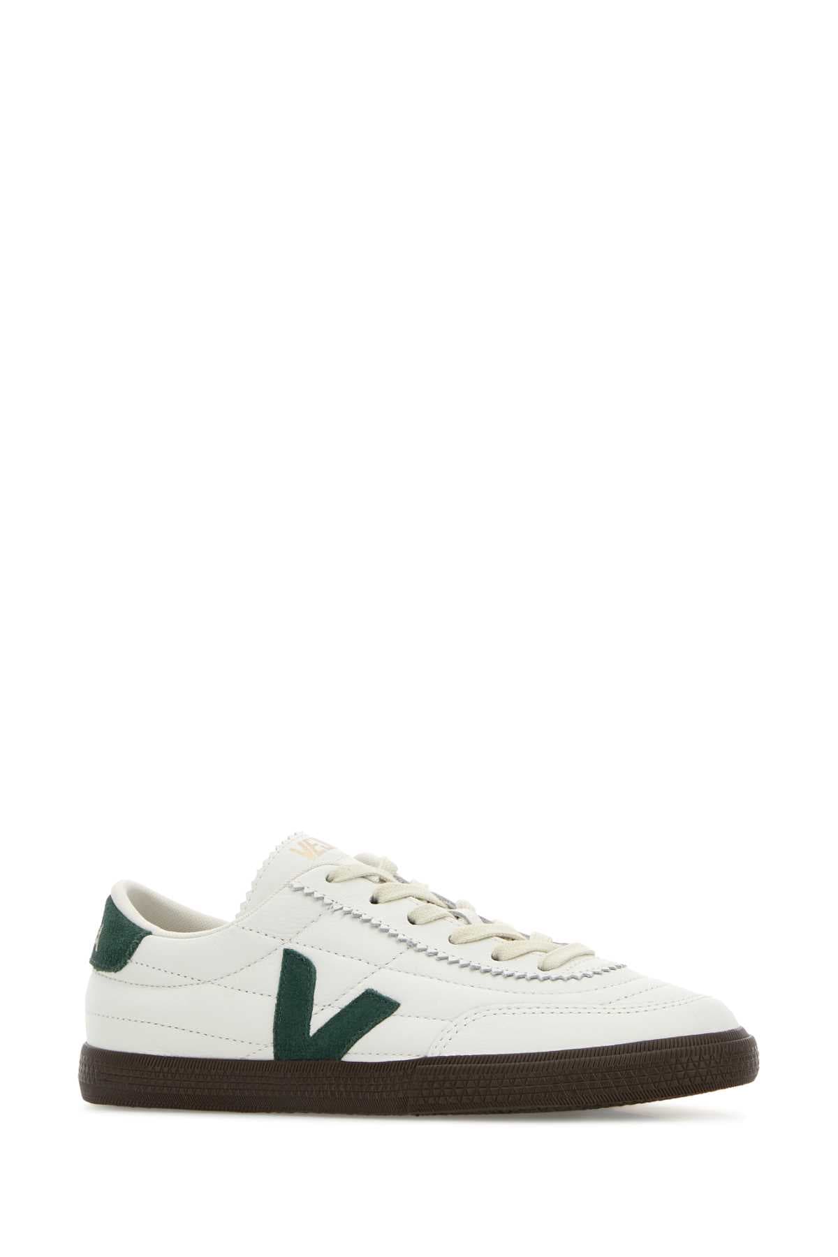 White leather Panenka sneakers - мініатюра 2