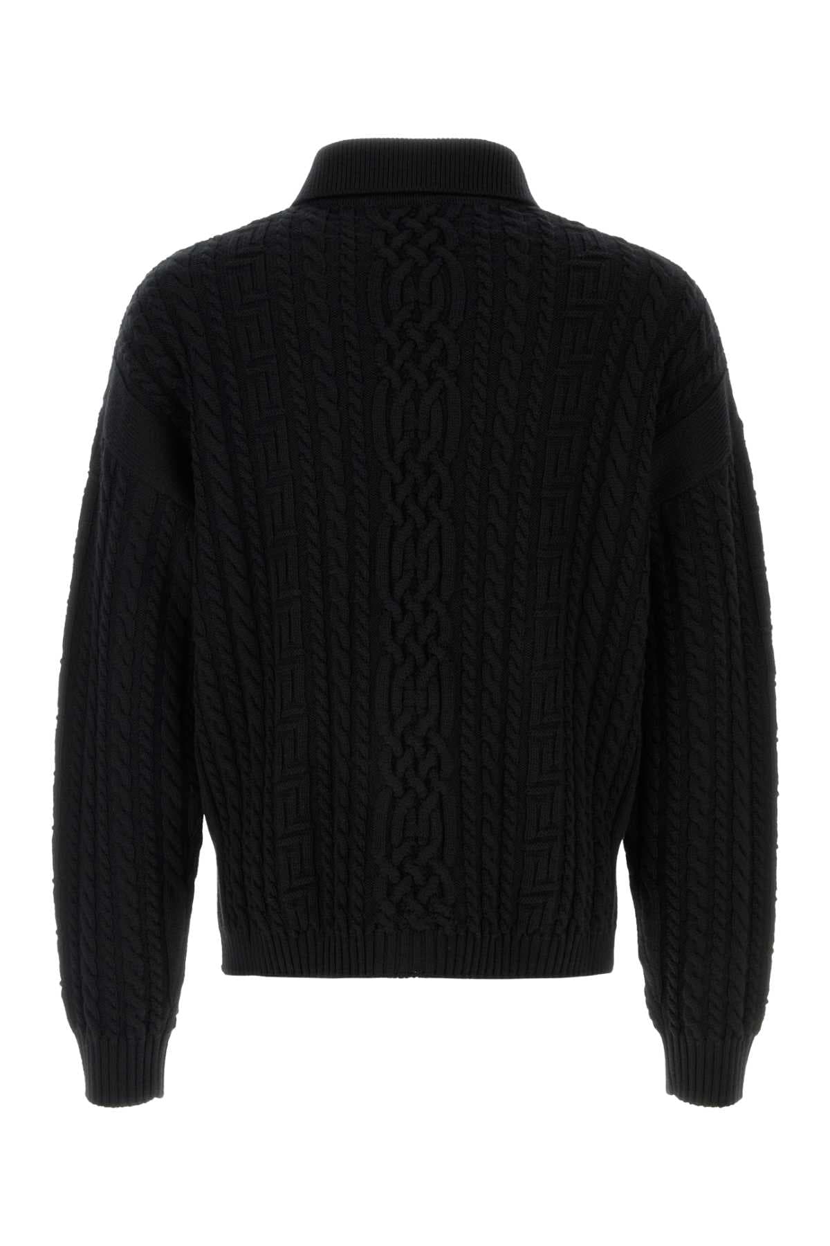 Black cardigan wool - мініатюра 2