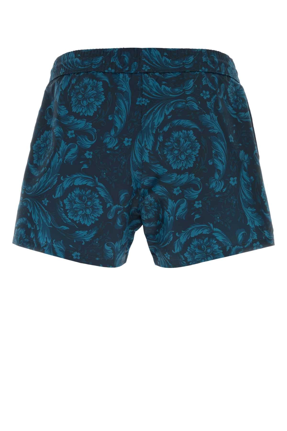 Printed polyester swimming shorts - мініатюра 2