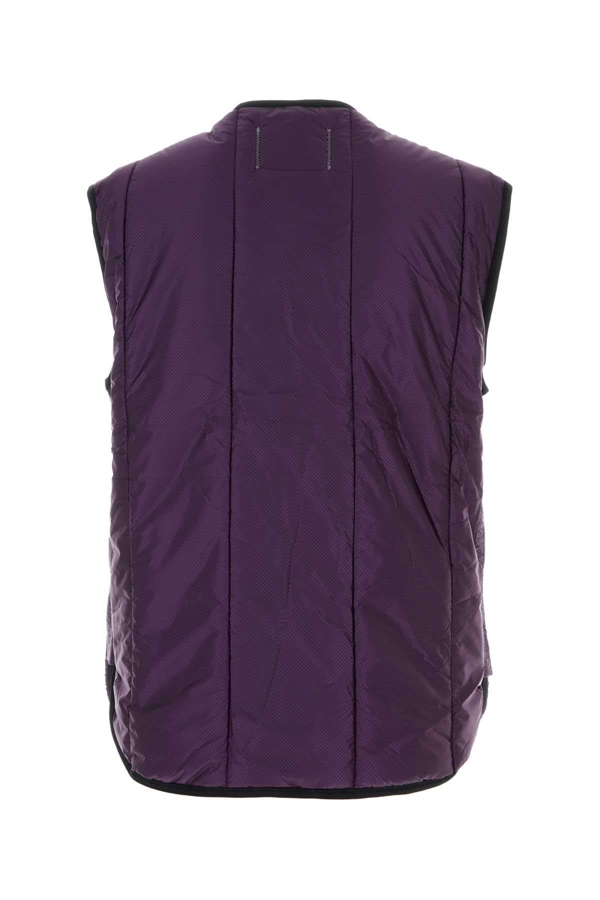 Purple nylon Twingo sleeveless jacket - мініатюра 2