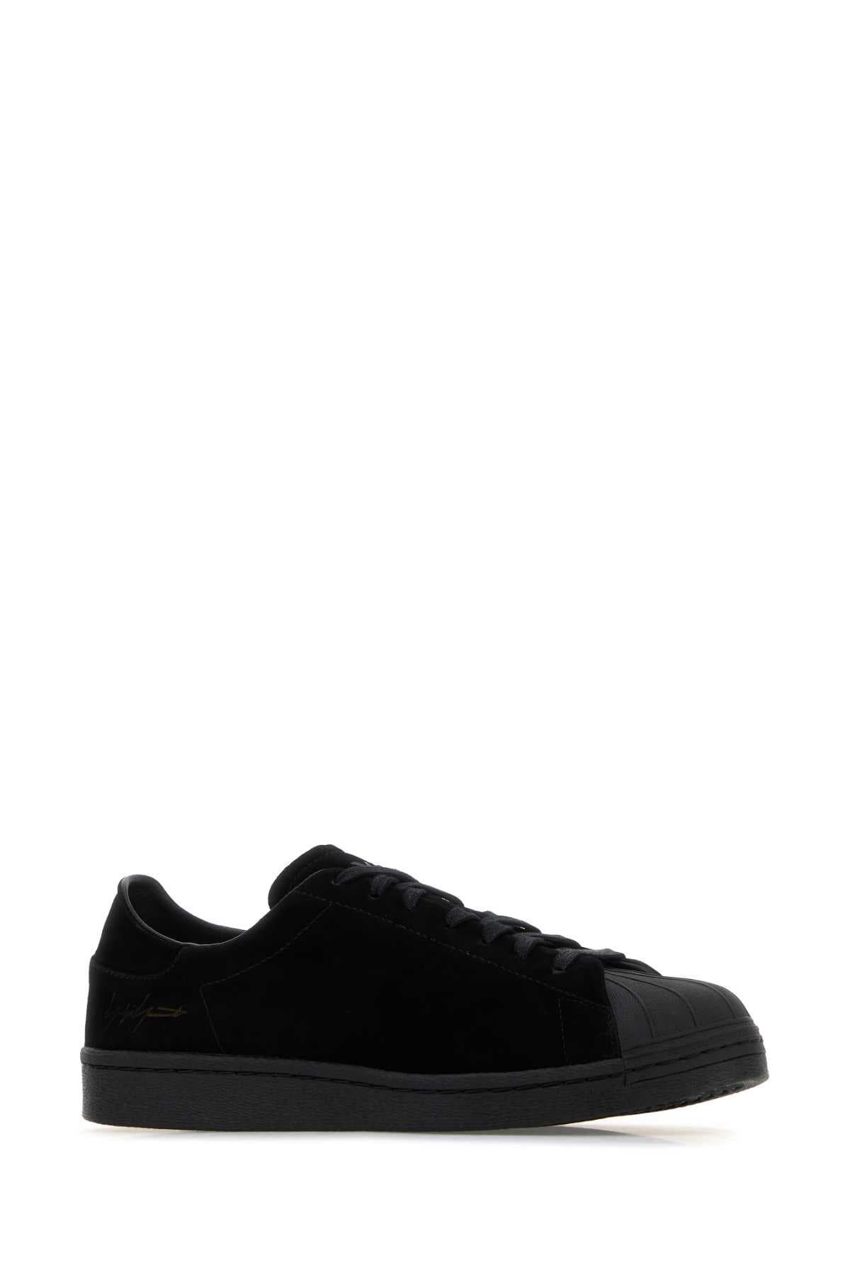 Black suede Kuro Superstar sneakers - мініатюра 2