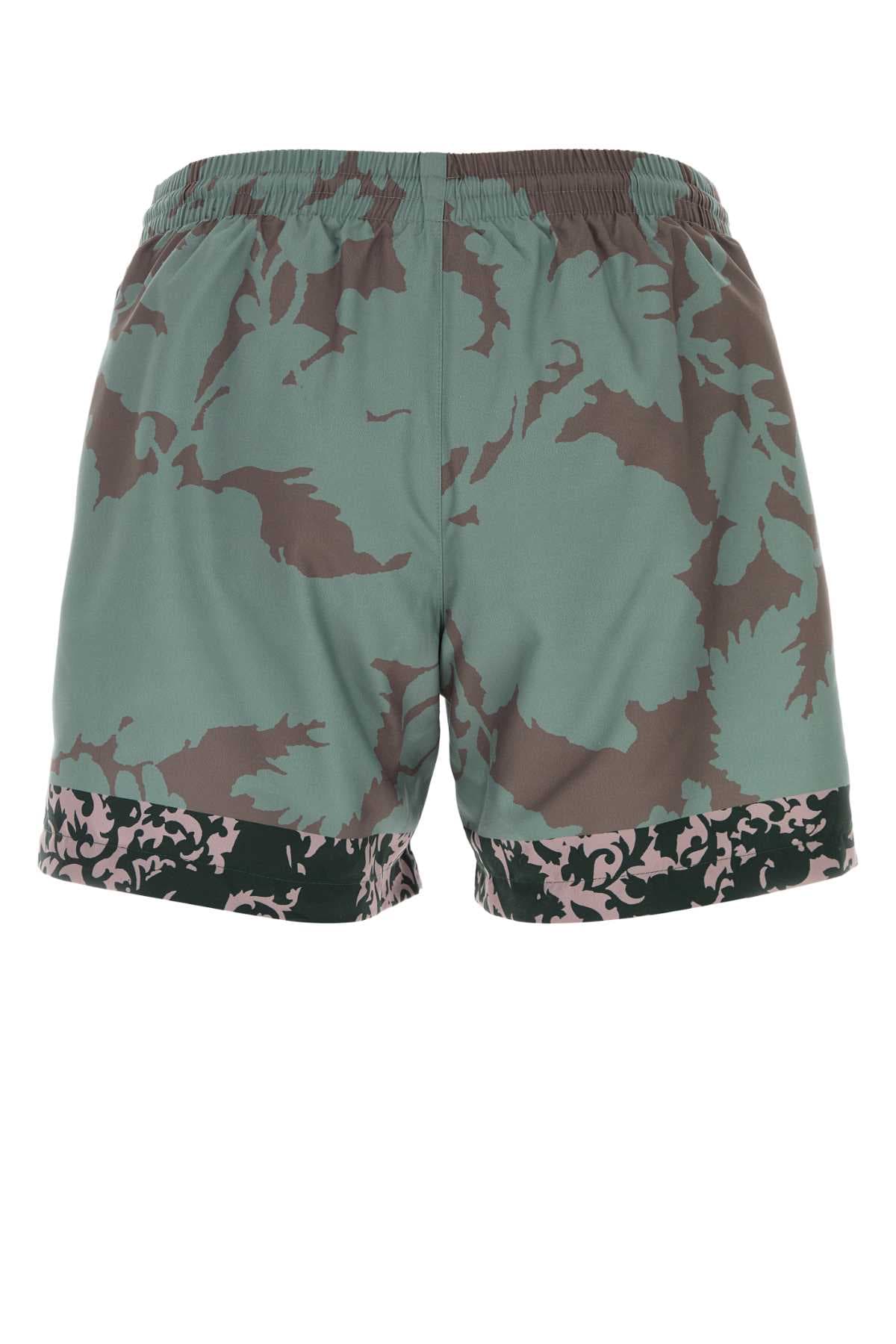 Printed nylon Phibbs swimming shorts - мініатюра 2