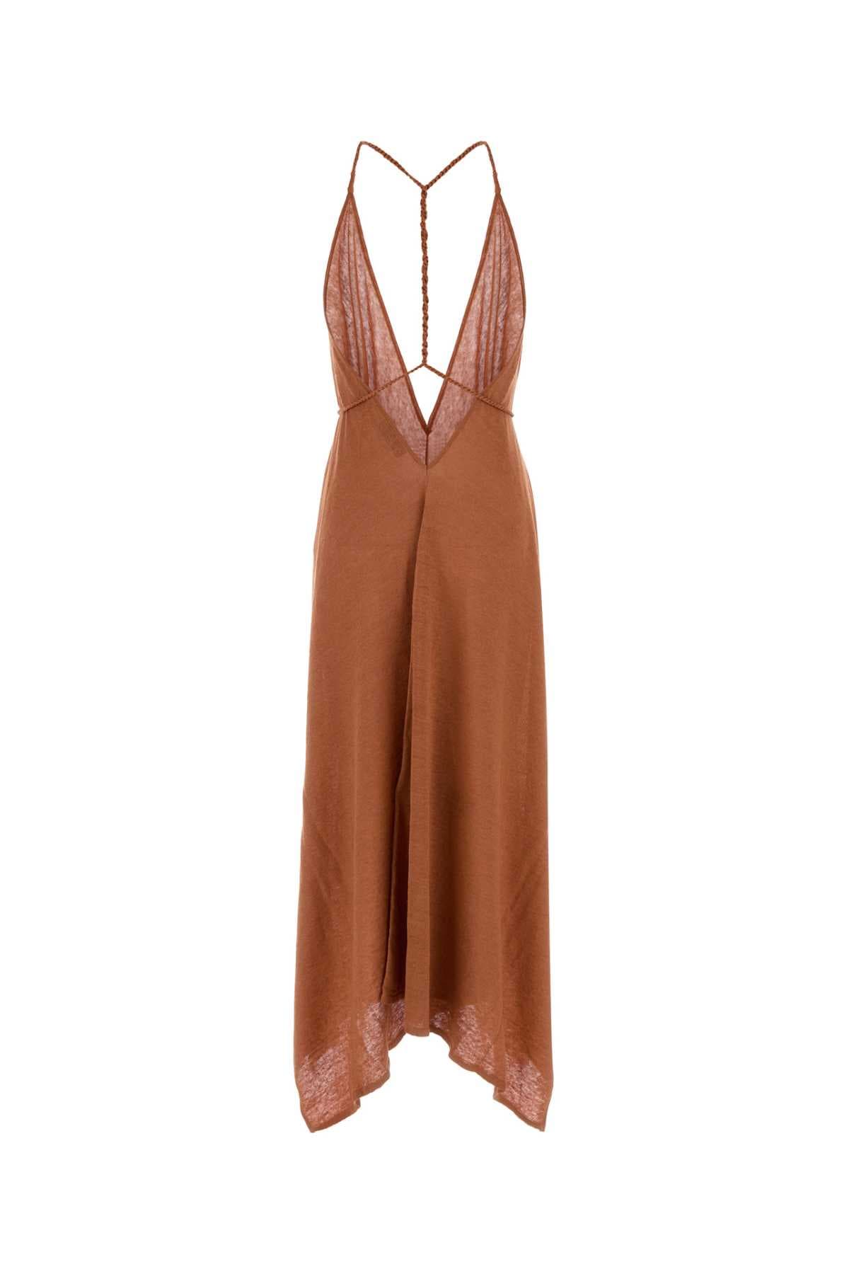 Brick linen dress - мініатюра 2