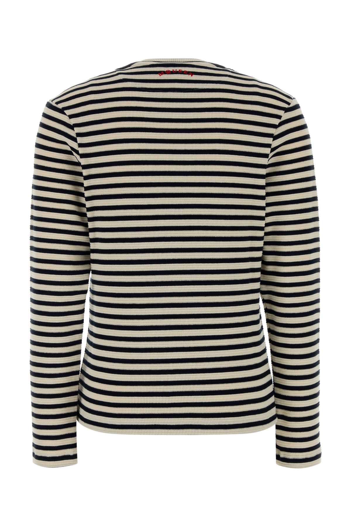 Embroidered stretch cotton t-shirt - мініатюра 2