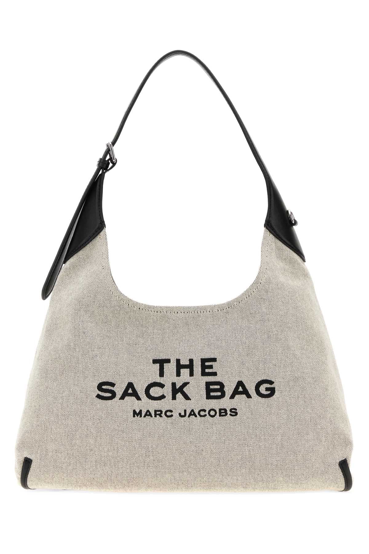 Grey canvas The Sack Bag shopping bag