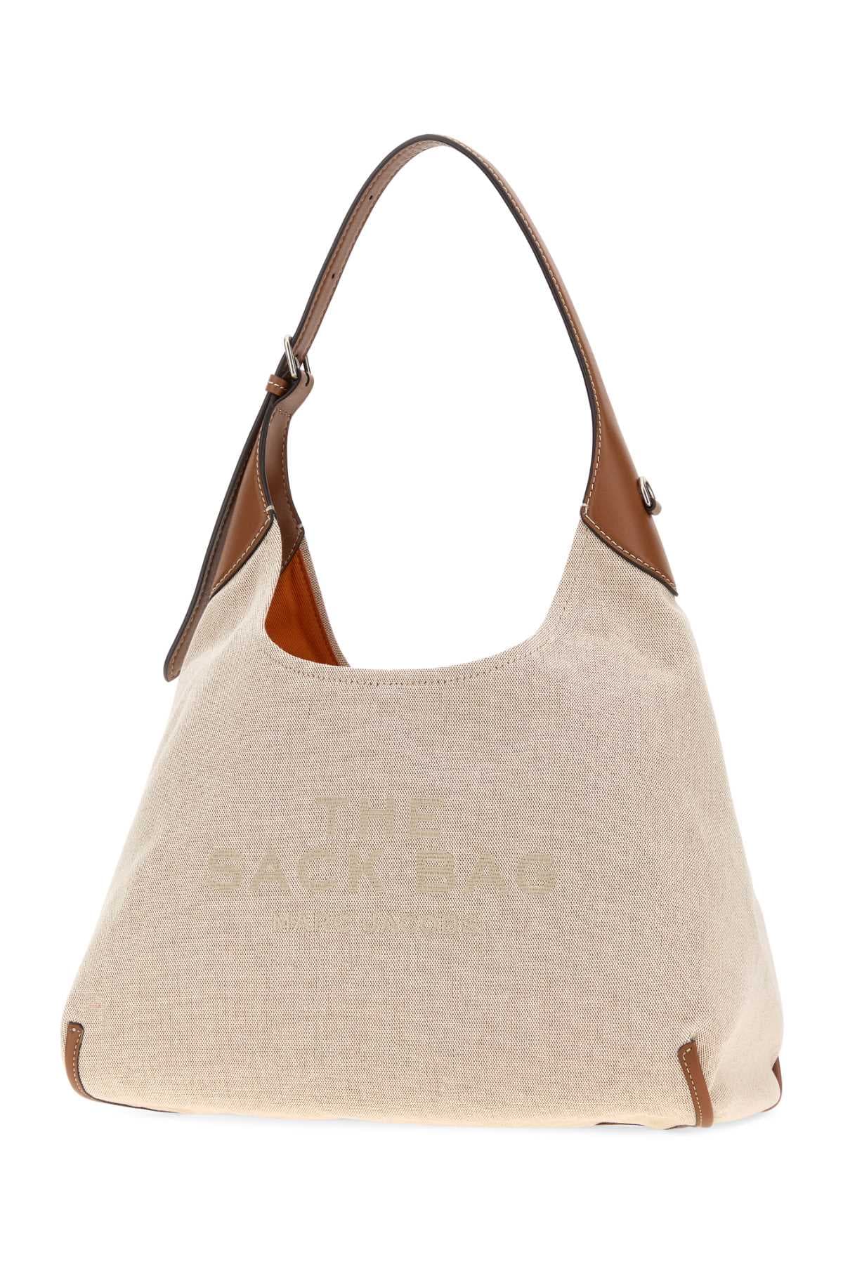 Beige canvas The Sack Bag shopping bag - мініатюра 2
