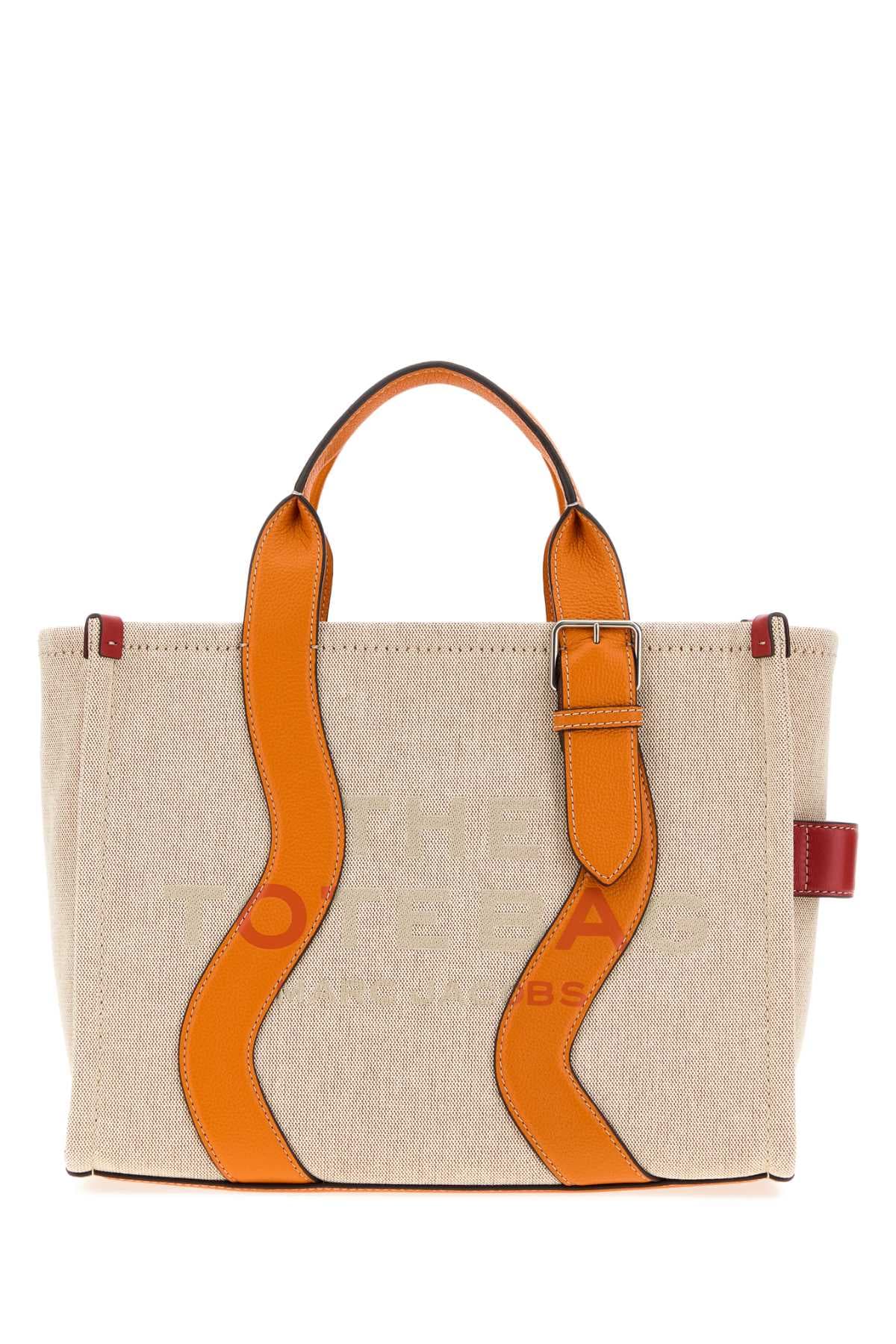 Beige canvas shopping The Tote Bag shopping bag
