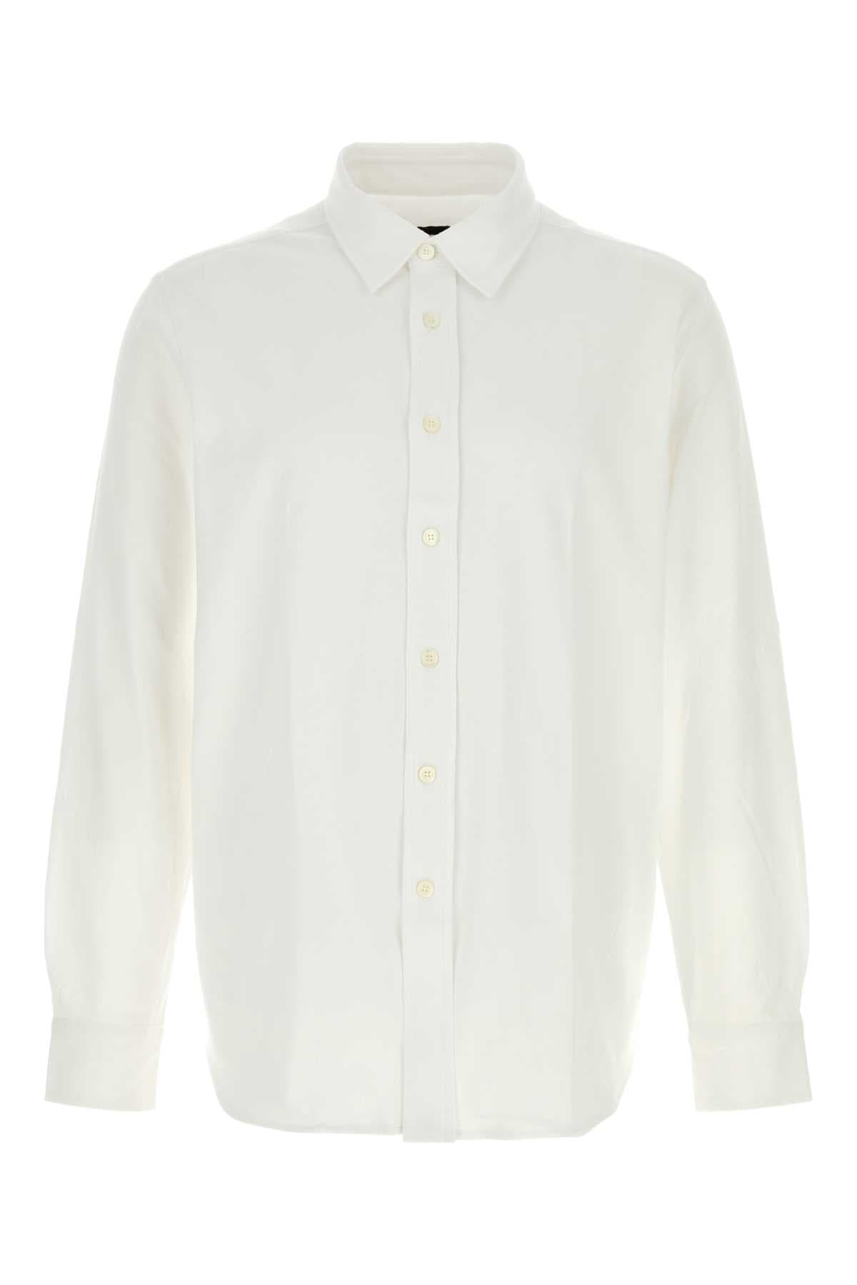White cotton shirt