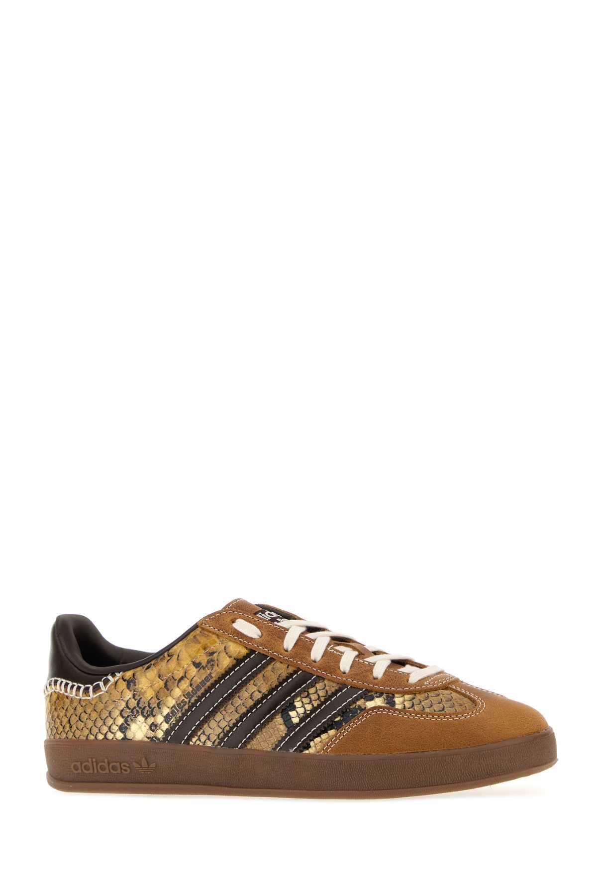 Printed leather Adidas x Wales Bonner Gazzelle sneakers - мініатюра 2