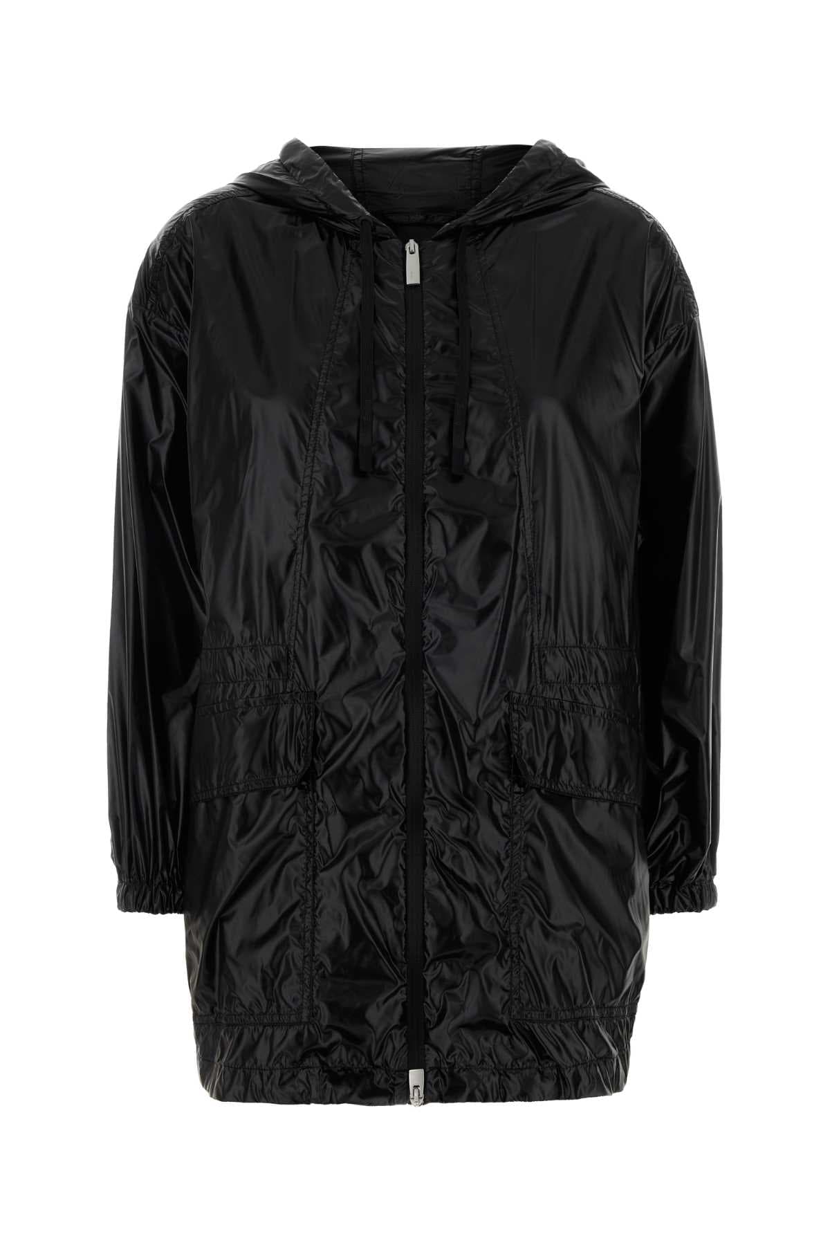 Black nylon jacket