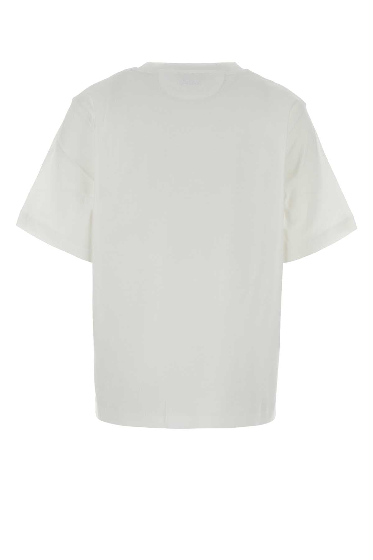 White cotton oversize t-shirt - мініатюра 2