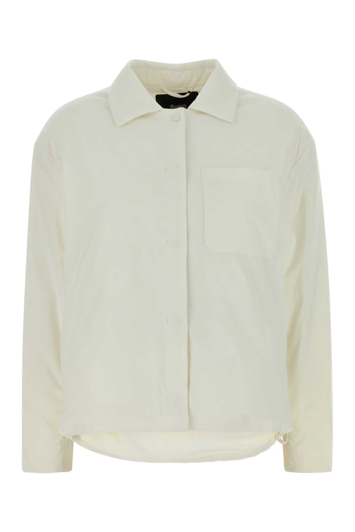 White nylon jacket