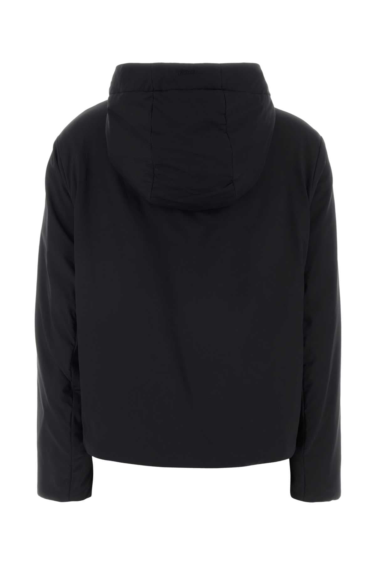 Black nylon jacket - мініатюра 2
